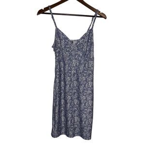 Women's Periwinkle Floral Sleep Dress
